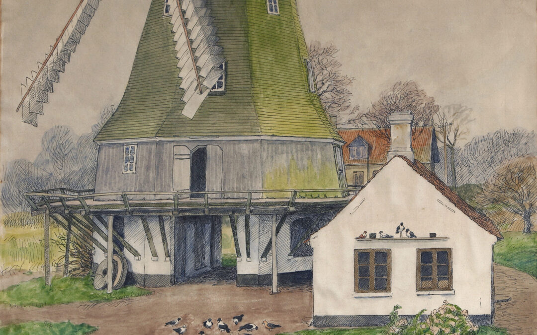 Ikonisk mølle får sin egen bog